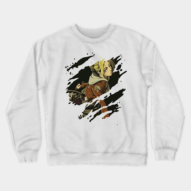 Annie Leonhart Crewneck Sweatshirt by ANIMEPEDIA